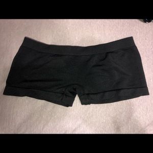 black dance shorts!